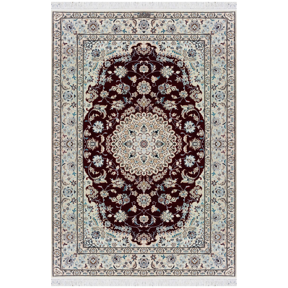 فرش دستباف نایین لاکی